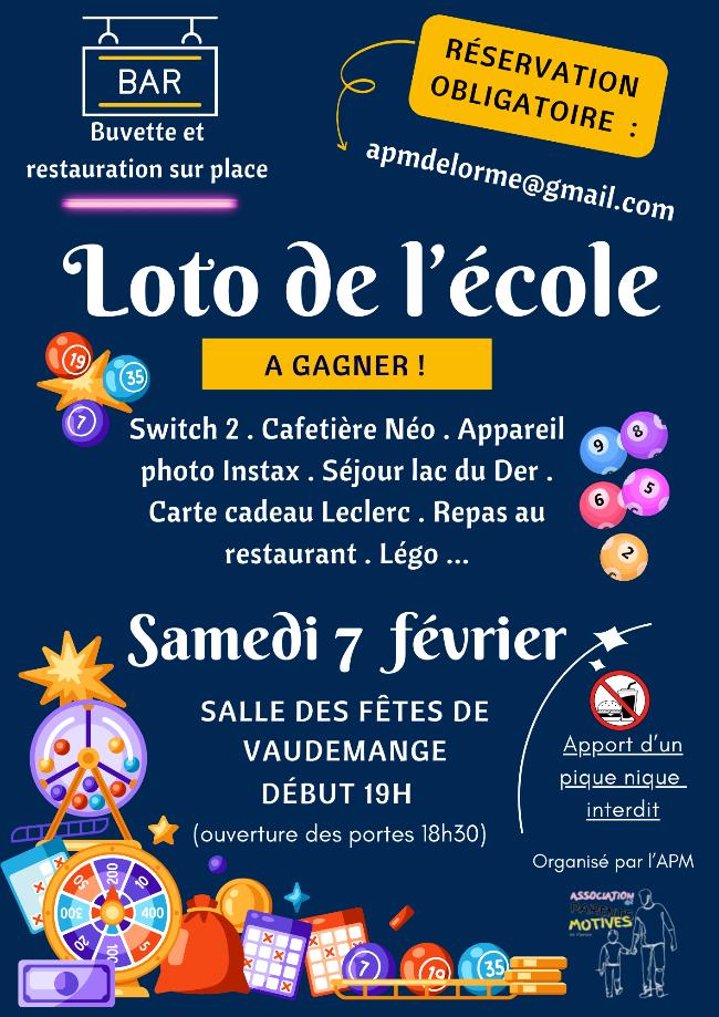 LOTO APM DE L'ORME
